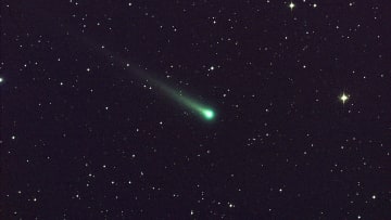 Another green comet, ISON, captured in the Virgo constellation in 2013.