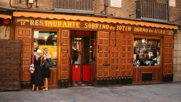 Restaurante Botín in Madrid, Spain.