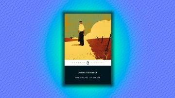The cover of John Steinbeck‘s ‘The Grapes of Wrath.’