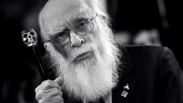 A photo of magician James Randi, the subject of the documentary An Honest Liar.